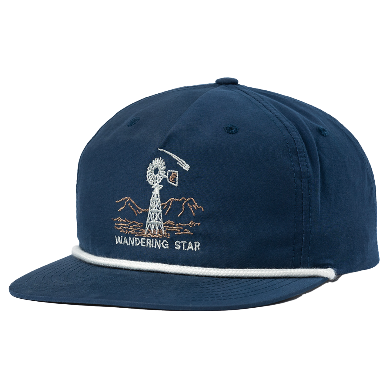 Wandering Star Embroidered Rope Hat