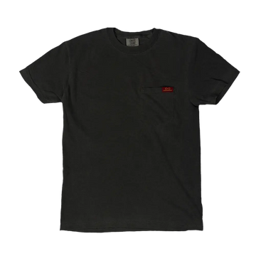 Gray pocket t-shirt.