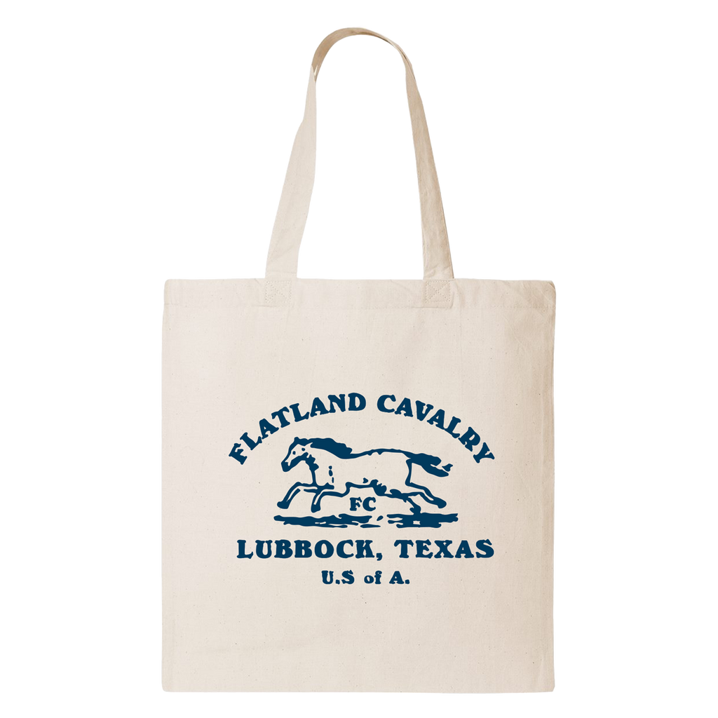 Flatland Cavalry Horse Tote Bag