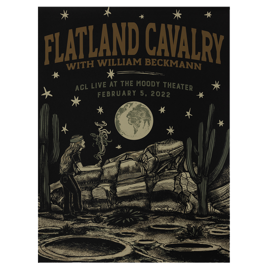 Flatland Cavalry ACL Live at the Moody Theater Show Poster